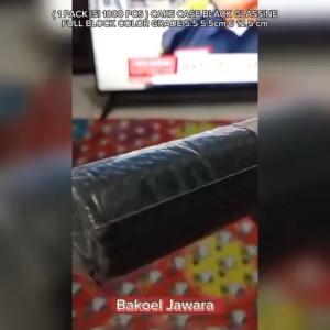 ( 1 PACK 1000 PCS ) CAKE CASE BLACK GLASSINE / FULL BLOCK COLOR CUPS KUE GRADE 5.5 5.5cm 6 12.5 cm