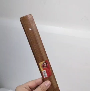 ที่ลวกก๋วยเตี๋ยว ด้ามไม้ไผ่ ด้ามยาว 53 ซม. ตะกร้อลวกก๋วยเตี๋ยว ที่ลวกก๋วยเตี๋ยวสแตนเลส