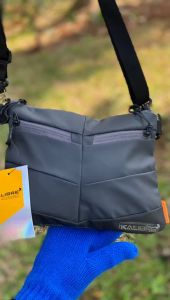 Tas Selempang Kalibre Messenger Bag Tronic 921204042 Grey-Black tas pria tas wanita