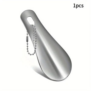Professional Metal Shoe Horn Short Handle Shoe Lifter Stainless Steel Shoehorn Suitable For All Shoes Portable Shoe Spoon