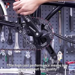 MEROCA | MEROCA MT2 Square Taper MTB Crankset Aluminum Alloy 170mm Crank 104BCD Narrow Wide Chainring 32-42T 8-12 Speed Bicycle Crank