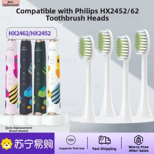Philips 246K/246S/2452/245T/245E Electric Toothbrush Head Compatible Early June Model L3002 Adult Hardness Deep Cleaning