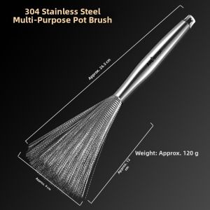 AKL | Stainless Steel Kitchen Dish Scrubber