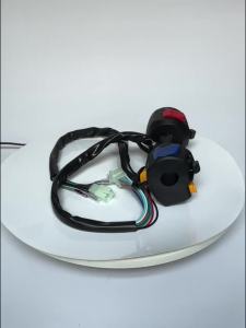 Motorcycle EN125 Leopard HJ125 Yue Shuang 125 Left and Right Handlebar Fixing Base Assembly Horn Headlight Steering Combination Switch