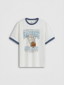 Gap | Summer New Clash Color Sport Print T-Shirt