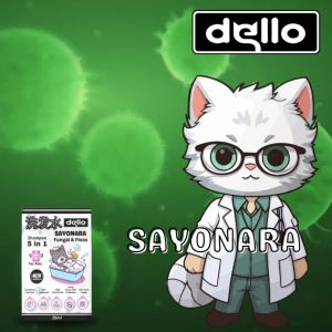 Shampoo Kucing Anjing Shampo Dello Kutu Jamur Anti Tick Flea Fungal FEFARM