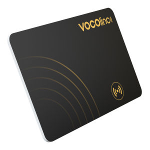 VOCOlinc Ultra-thin Wallet Tracker Card Smart Tag Wallet Tracker Bluetooth Pairing Find My Item Finder Anti-lost Alarm Locator