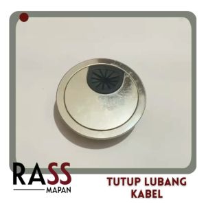 Tutup Lubang Kabel Komputer Grommet Plastik