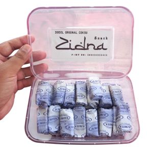 Dodol Garut Zidna Rasa Coklat susu isi 500 gr packing box plastik