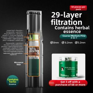 New Filter High-End 12 Layers Smoke Filter Disposable Cigarette Holder