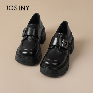 Josiny | Thick Sole Increased Height Oxford Shoes
