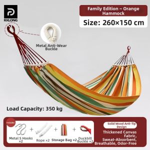 REXUELONG | Anti-tilt Anti-mosquito Outdoor Hammock