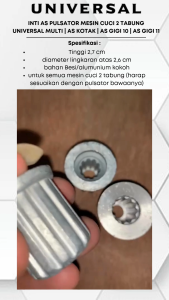 Inti As Pulsator Mesin Cuci 2 Tabung Universal Multi | As Kotak | As Gigi 10 | As Gigi 11
