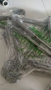 60 PCS Hanger Baju / Kawat Hanger / Hanger Stainless SUPER JUMBO TEBAL