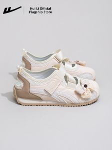 Warrior | Lace Hollow Breathable Soft Soled Womens Casual White Shoes