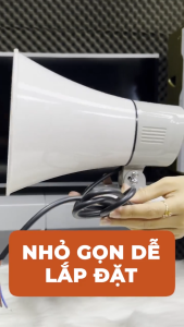 [CÓ BLUETOOTH]Loa gắn xe hơi xe tải phóng thanh công suất 100w sunrise 101 MP3 hỗ trợ USB thẻ nhớ phát nhạc