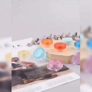 Harga Grosir - Tempat Cream Mini / Wadah Cream Pot Jar Cream Bulat & Petak / Pot Jar Cream