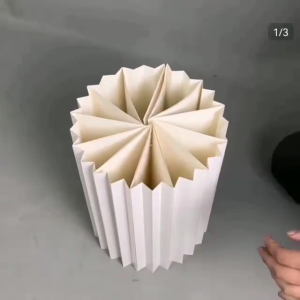 Birthday Party Miniis Folding Round Cylinder Dessert Paper Table Decoration 婚庆折叠圆柱甜品台生日布置