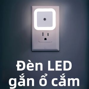 4 Đèn Ngủ LED Hiện Đại Có Cảm Biến Chuyển Động Cắm Đèn Tường Cho Hành Lang Phòng Ngủ Cầu Thang Nhà Bếp Phòng Tắm