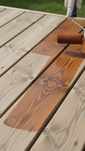 Water-Based Wood Varnish 1KG Waterproof UV Protection Low Odor Furniture Renovation Paint Cat Kayu