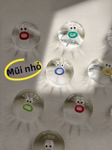 WOWEIAOKUANG | Bóng Giảm Stress Mini Trong Suốt