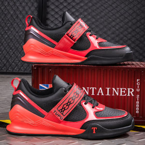 New mens and womens weightlifting shoes high-quality microfiber TPU sole breathable hard drawn squat weightlifting shoes com