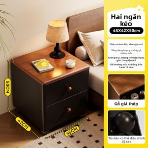 MEISD | Bàn Đặt Bên Cạnh Giường Sắt Nghệ Thuật Màu Dopamine