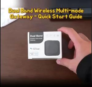Tuya Smart Home Wireless Multi-mode Gateway ZigBee Bluetooth Mesh 2.4G&5G Dual Band WiFi Smart Life APP Control for Alexa Google