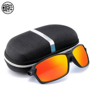 แว่นกันแดดสปอร์ตสำหรับผู้ชาย น้ำหนักเบา ทนทานต่อแสงสะท้อน แว่นกันแดดตกปลาแบบขับรถกลางแจ้ง แว่นกันแดดแบบสวมสบาย