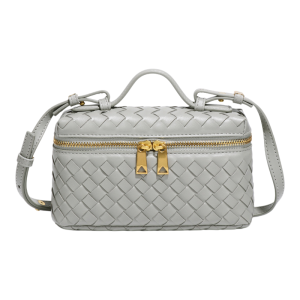 Versatile Woven Leather Bag