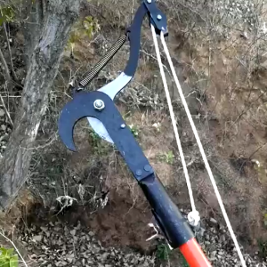 กรรไกรตัดแต่งกิ่งไม้ วัสดุ: เหล็กแมงกานีส วัสดุทำจากเหล็กคุณภาพสูงแข็งแรงและทนทาน สำหรับการตัดแต่งกิ่ง