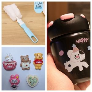 CHUANQIMINGMEI | Portable Sippy Straw Insulated Cup