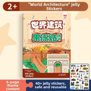 XIAOSHUGUOGUO | Repetitive Use Educational Stickers Book