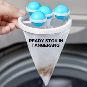 REJEKI 9393 - NEW BALL LAUNDRY FILTER MESIN CUCI BOLA PEMBERSIH BULU2 DAN SISA KOTORAN
