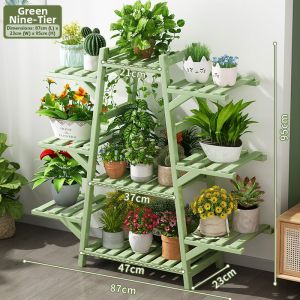 SHUQUE | Multi-layer Outdoor Mobile Plant Stand