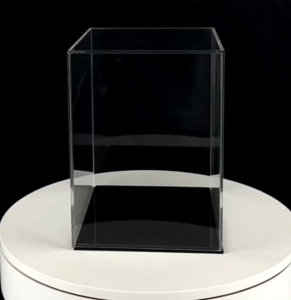 Hộp hiển thị Acrylic trong suốt cho nhân vật phim hành động Gundam Xe Mô Hình sưu tầm tủ trưng bày trường hợp lưu trữ chống bụi tùy chỉnh kích thước có sẵn
