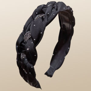 Elegant High Top Water Diamond Hairband Womens New 2024 Face Washing Hair Clip Headwear Premium Feelings Fashionable Accessories