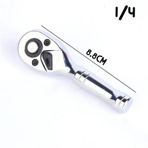 Quick Release Reversible Ratchet Wrench 1/4 3/8 1/2 Inch Drive