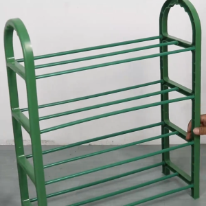 Rak Sepatu Plastik Susun / Rak Susun Portable Sandal 4 Tingkat / Rak Organizer Sepatu CF C807