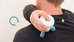 อุปกรณ์นวดไฟฟ้าเป็นมือถือ ยี่ห้อ APTONIA มีแบตในตัว ไม่ใช้ถ่าน อุปกรณ์นวดขนาดเล็ก สามารถพกพาไปได้ทุกที่ ขนาดกะทัดรัด