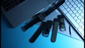 18mm Nylon strap Replacement for Casio Mens AE1200WH AE-1000 SGW-300H/400 W-735 PRG270 Leather Watch band