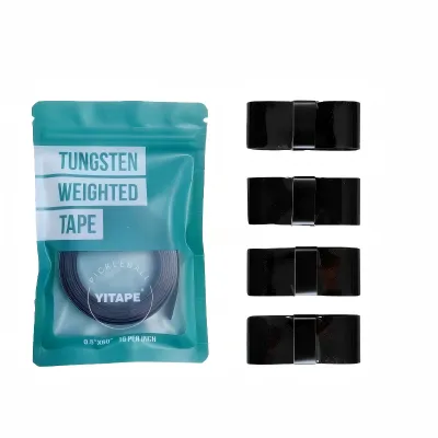 YITAPE Pickleball Tungsten Weight Tape with 4PCS Paddle Overgrip Set Lead Free Weighted Strip for Balance Power Control
