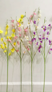 Artificial Anggrek Dancing Lady Long Stem 90cm Hiasan Meja Sudut Shabby Chic - AF85