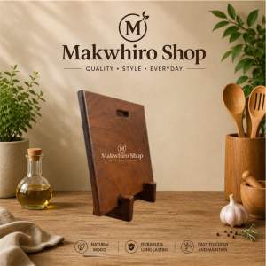 Makwhiro Shop (1/8x12inch)Wooden Cutting Board Natural Wood Durable