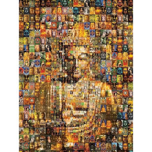 500/1000/1200/2000PCS Adult Figure of The Buddha Jigsaw Puzzle Stress Relief Entertainment Toys Paper Puzzles Christmas Gift