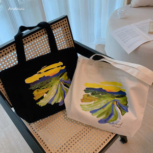 ANDCICI | Watercolor Pattern Large Capacity Tote Bag
