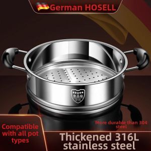 Baby Food Steamer Pot 316 Stainless Steel Small
