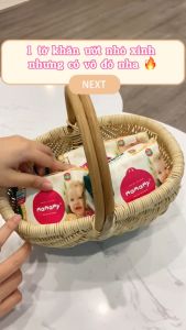 Khăn giấy ướt Mamamy chính hãng 100 tờ không mùi kháng khuẩn chống hăm chống rôm sảy và dưỡng ẩm cho bé