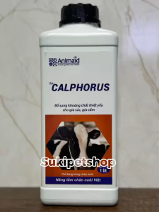 WI-CALPHORUS - 1 LÍT - SẢN PHẨM GIÚP CHẮC XƯƠNG TĂNG SẢN LƯỢNG TRỨNG TRONG CHĂN NUÔI GIA SÚC VÀ GIA CẦM