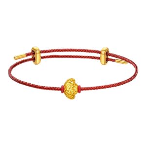Gold Prosperity Charm Jewelry